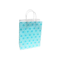 Kraft Bags - Medium - Moroccan - Aqua