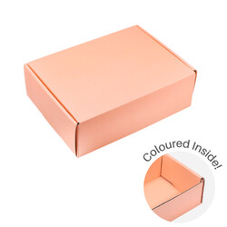 Medium Premium Mailing Box | Gift Box - All in One - Apricot