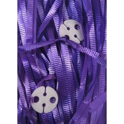 50 x Balloon Pre-Cut Curling Ribbons & Seals - Violet