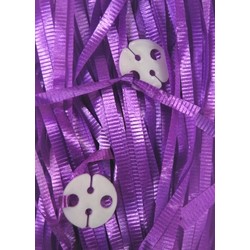 50 x Balloon Pre-Cut Curling Ribbons & Seals - Purple