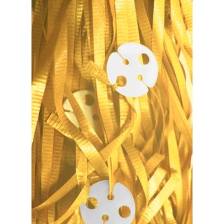 50 x Balloon Pre-Cut Curling Ribbons & Seals - Yellow