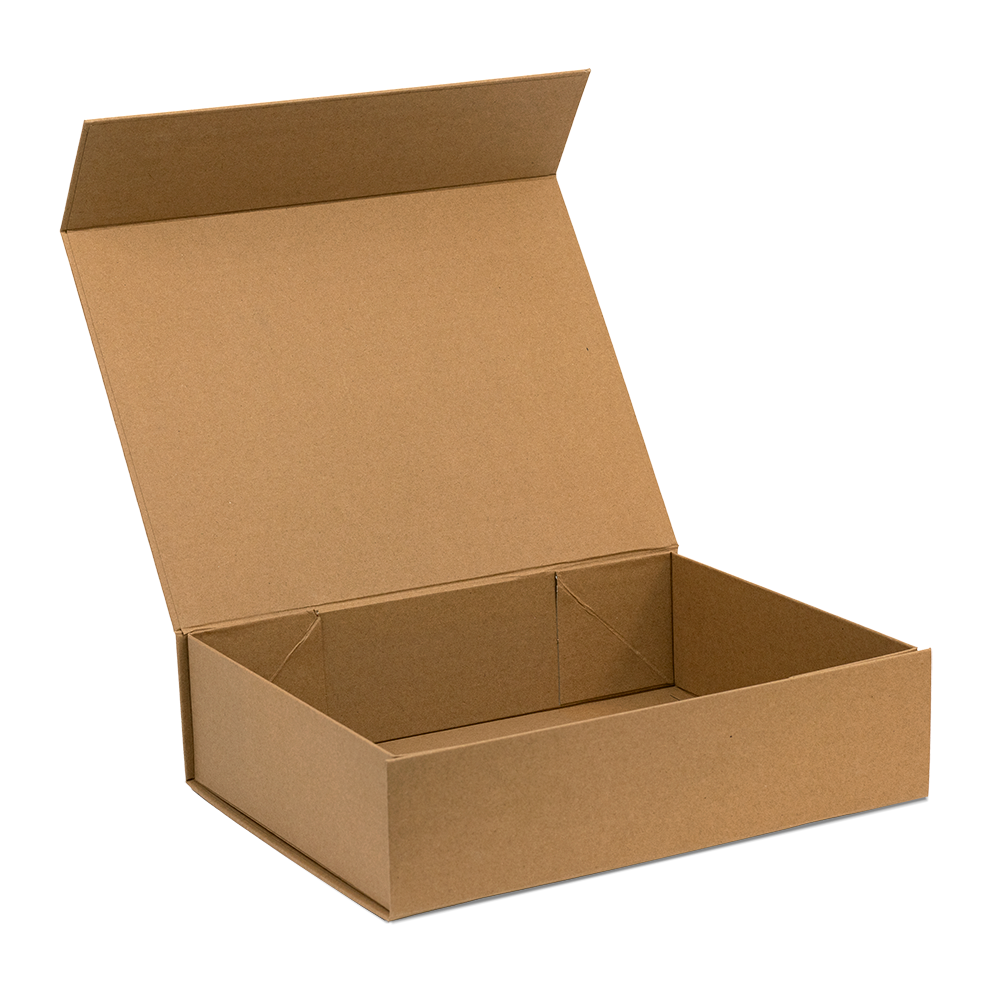Medium Hamper Gift Box - Kraft Brown with Magnetic Closing Lid