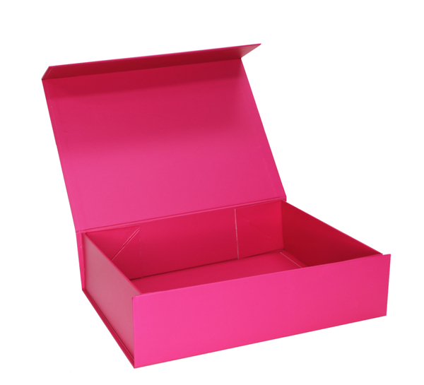 Medium Gift Box Matt Hot Pink with Closing Lid