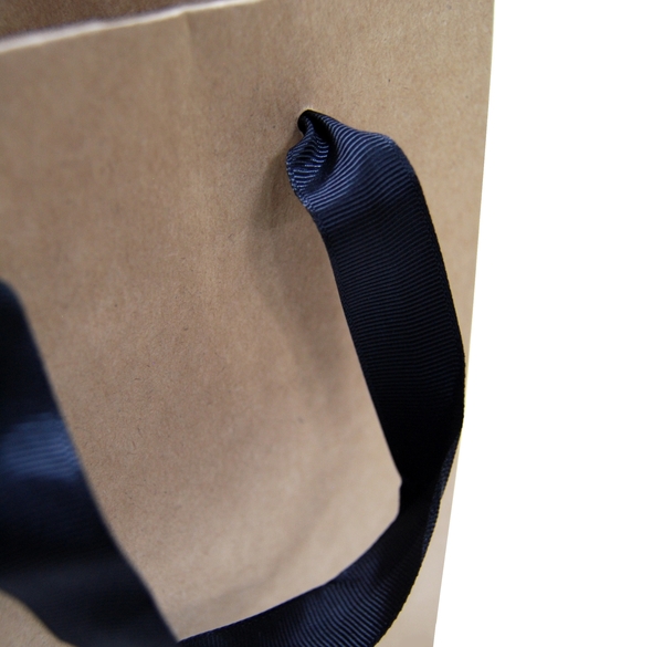 Custom Printed - Kraft Bags - Premium Kraft Brown Medium Boutique Gift Bag
