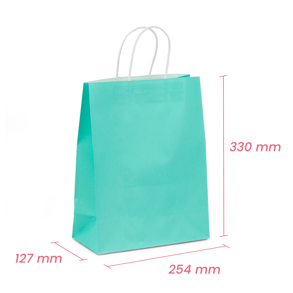 Kraft Bags - Medium - Sea Green