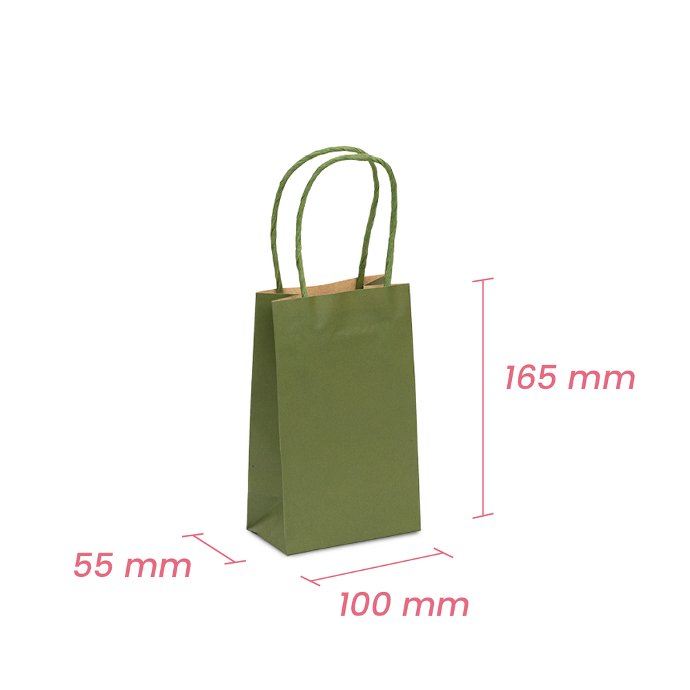 Kraft Bags - Micro - Olive Green