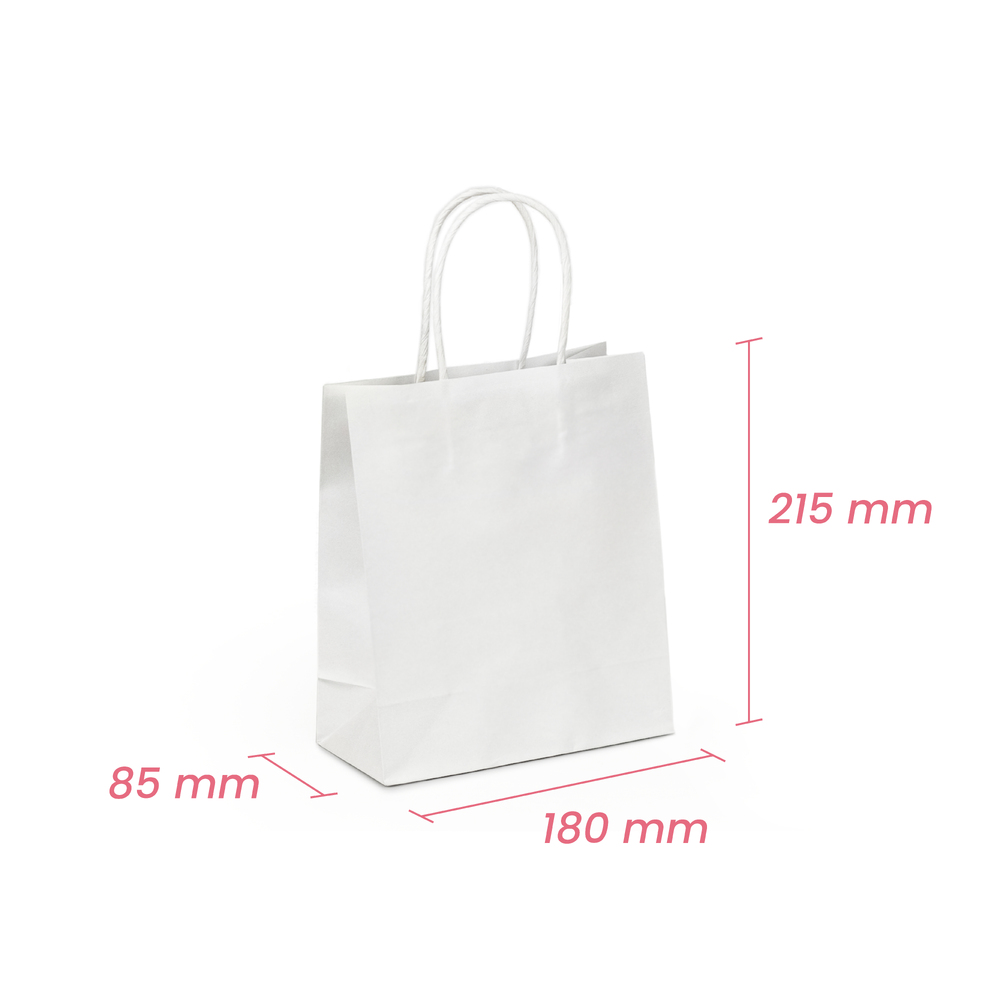 Kraft Bags - Mini - White