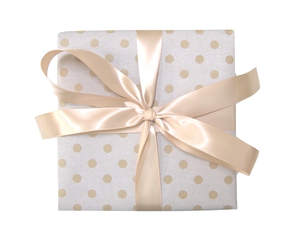 Kraft Polka Dot Wrapping Paper