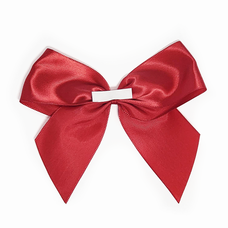 Satin Gift Bows - 12cm - Red