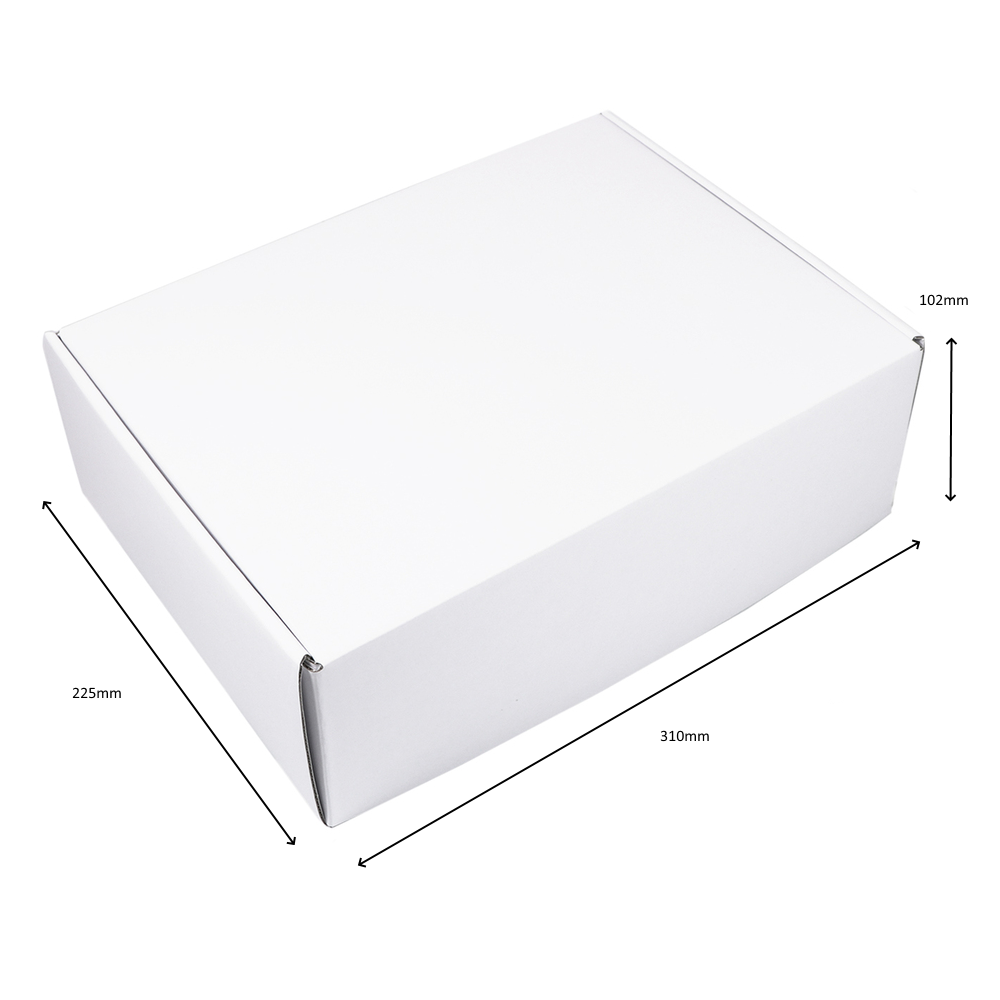 Large Premium Mailing Box | Gift Box - All in One - White