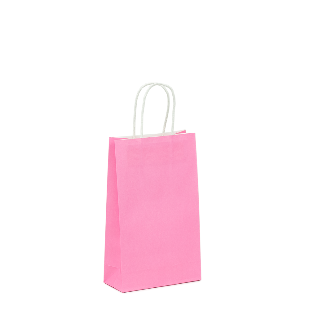 Sparkle and Bash Pink Paper Gift Bags with Handles for Birthday Party,  Wedding (8 x 10 In, 25 Pack) | Westland Mall