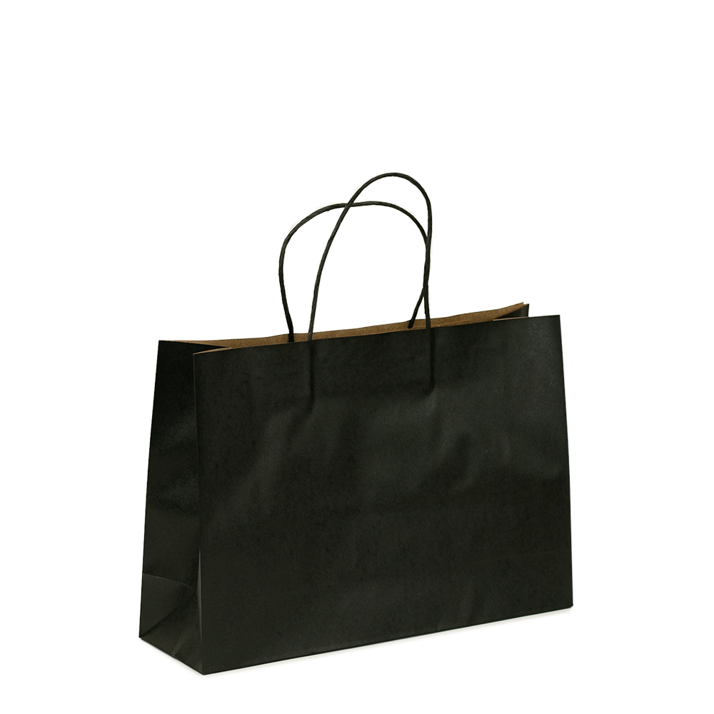 Black Kraft Paper Gift Bags with Handle: 24 Pack New Medium Bags. Great bags  for Gifts, Shopping, Party Favors, Treats, Goodies, Business Tchotchkes,  Retail, Bakery and More - Walmart.com