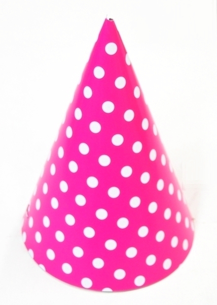pink party hats