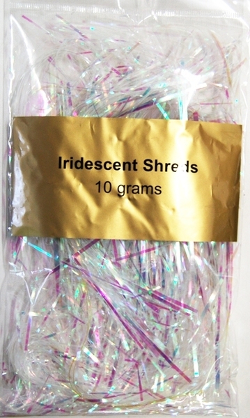 White Iridescent Shredded Paper