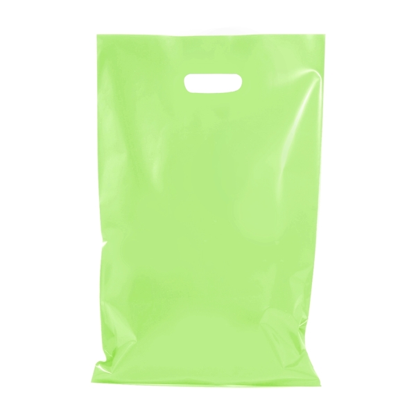 100 x STRONG THICK PLASTIC CARRY BAGS DIE CUT HANDLES SMALL MEDIUM LARGE - Picture 42 of 52