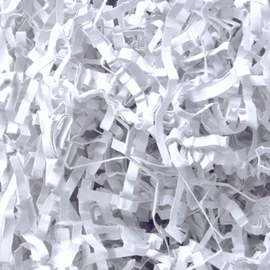 White Paper Shred Filler 1kg Shreds Gift Shredded Box Bag Craft