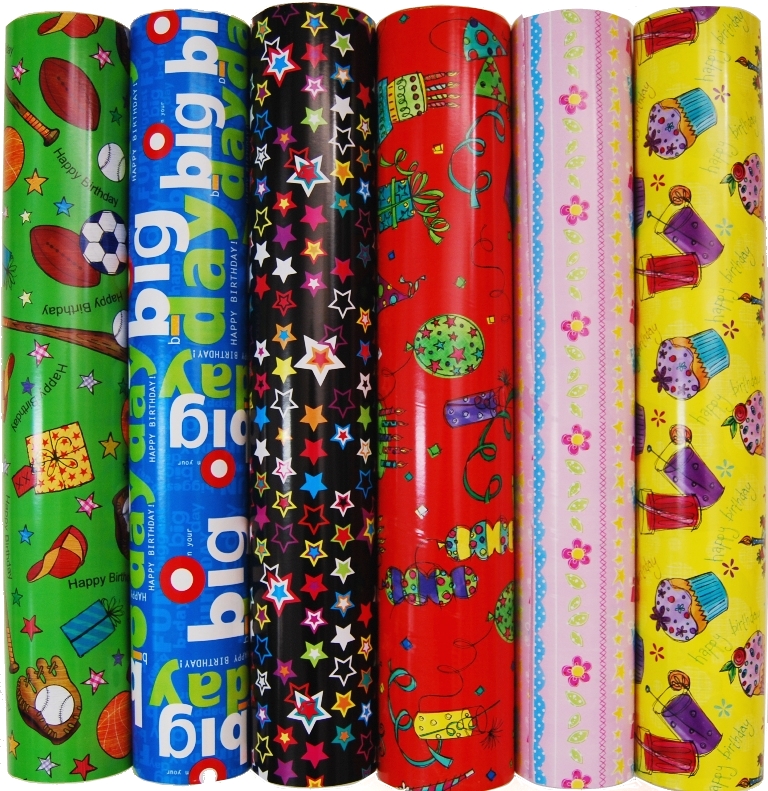 Wrapping Paper - Counter Rolls