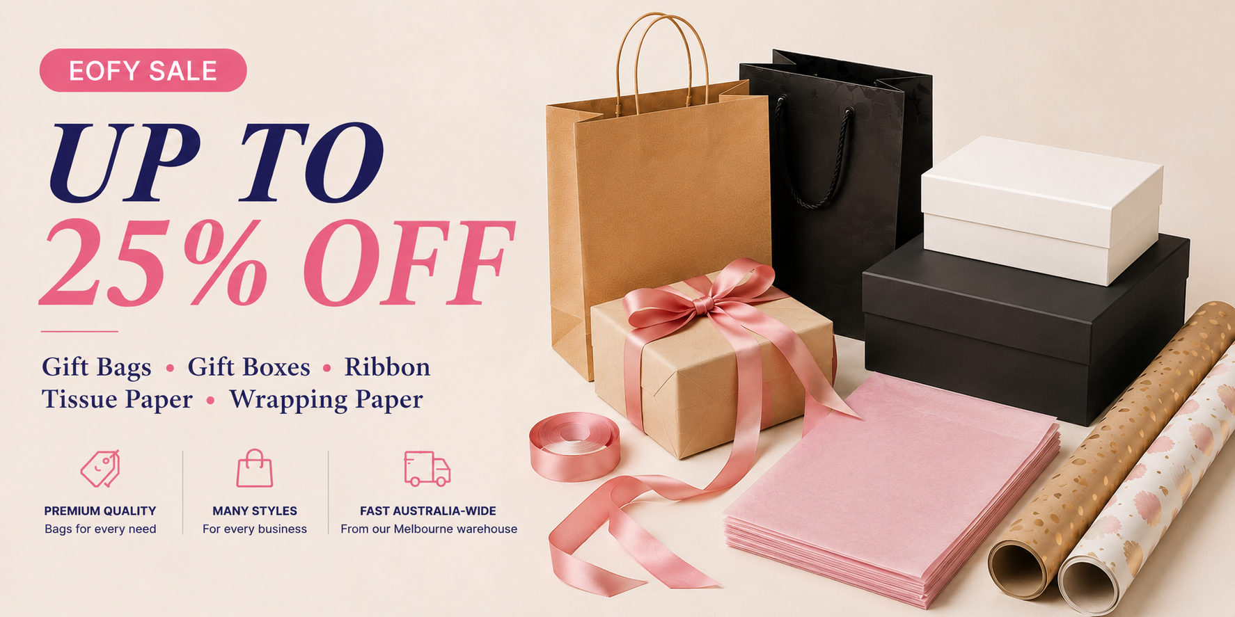 EOFY Gift Packaging Sale