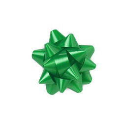 Mini Star Bows - 5cm - Emerald Green
