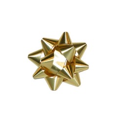Mini Star Bows - 5cm - Metallic Gold