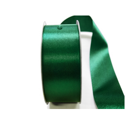 Water Repellent Satin Ribbon - 38mm x 45m - Dark Green