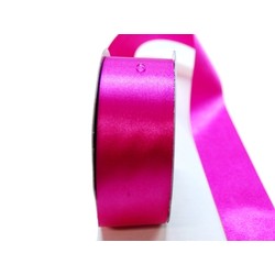 Water Repellent Satin Ribbon - 38mm x 45m - Fuchsia Hot Pink