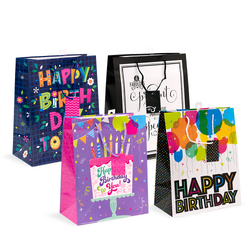 Birthday Assorted Pack - Glossy Gift Bags
