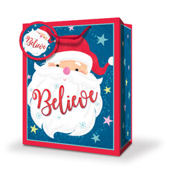 Christmas Bags - Santa Believe - Small To Medium