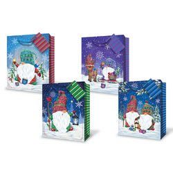 Christmas Bags - Gnome Assortment - Small To Medium