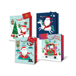Christmas Bags - Oh What Fun Assortment - Small To Medium