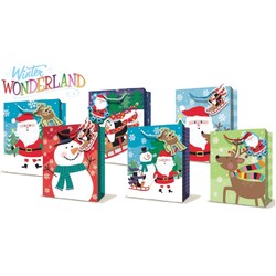 Christmas Bags Winter Wonderland - Medium To Large