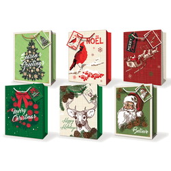 Christmas Bags - Christmas is Coming - Medium To Large