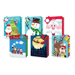 Christmas Bags - Warmest Wishes - Medium To Large