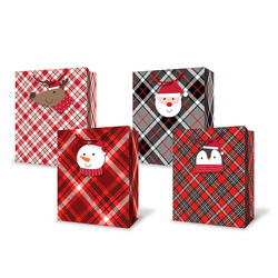 Christmas Bags - Mad About Plaid Assortment - Small to Medium