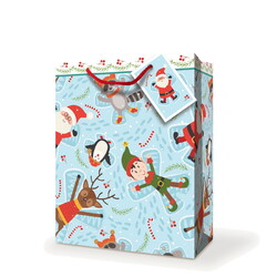 Christmas Bags - Elves, Penguins, Santa - Small to Medium