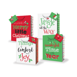 Christmas Bags - Christmas Greetings - Small to Medium