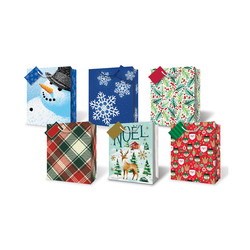 Christmas Bags - Extra Small - Snowman Assortment