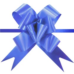 Pull String Butterfly Bows - Royal Blue