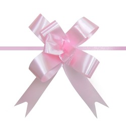 Pull String Butterfly Bows -  Mini - Light Pink