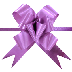Pull String Butterfly Bows - Lavender