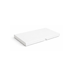 Two-Piece Base & Lid DL Box - Gloss Paperboard - 215 x 110 x 13mm - White