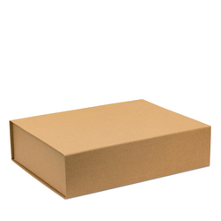 Large Hamper Gift Box - Kraft Brown with Magnetic Closing Lid