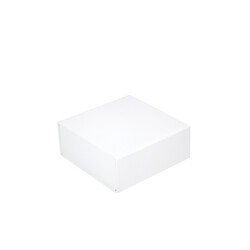 FAULTY - Mini Gift Box - Faux Leather White with Magnetic Closing Lid