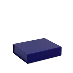 Small Gift Box - Matt Dark Blue with Magnetic Closing Lid