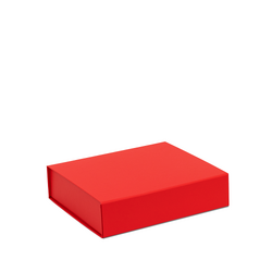 Small Gift Box - Matt Red with Magnetic Closing Lid
