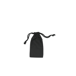 Black Calico Bags - 10cm x 20cm with Drawstrings