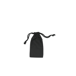 Black Calico Bags 10cm x 20cm with Drawstrings