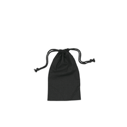 Black Calico Bags 15cm x 25cm with Drawstrings