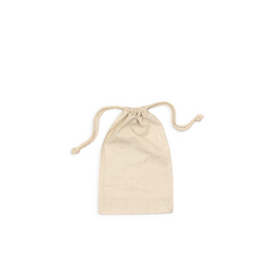 Natural Calico Bags - 15cm x 25cm with Drawstrings