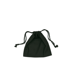 Black Calico Bags - 20cm x 20cm with Drawstrings